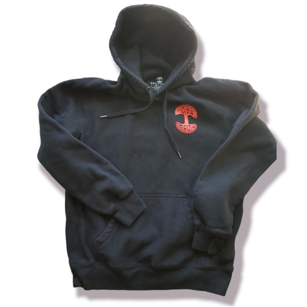 Oaklandish Blindspotting Heavyweight Dbl Panel Black Hoodie Sz M Rare!